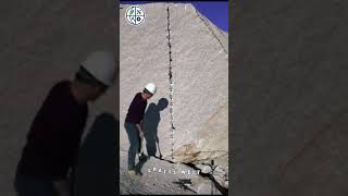 Breaking Giant Rocks with Raw Strength &amp; Skill! 🔨💪⛰️