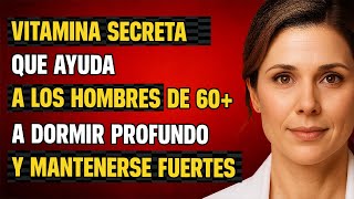 Por qué los hombres mayores de 60 pierden fuerza, deseo y sueño profundo sin esta vitamina nocturna.