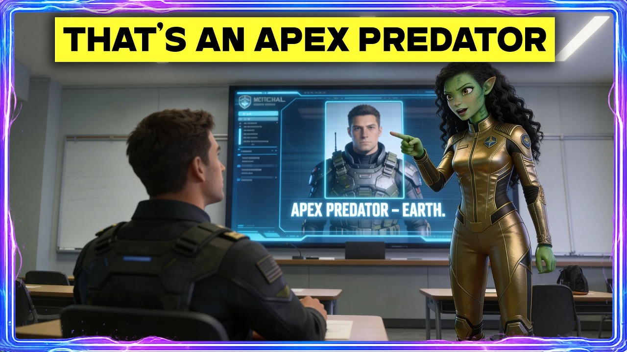 Alien Girl Mocked The Human In Class Until His Face Appeared On Screen