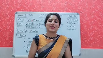 Grade - 3 Social Science September Block-10 Lesson - 1 Diwali and Christmas