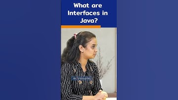 Java Interview Question | What are Interfaces in Java? | #shorts #kiransir