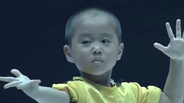 Ryusei(5year old)performed Bruce Lee's style Nunch...
