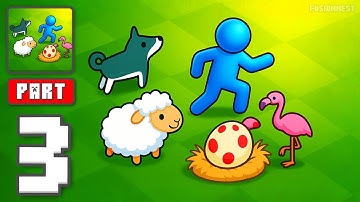 Zookemon - Gameplay Walkthrough Part 3 - Catch Train And Battle (iOS, Android)