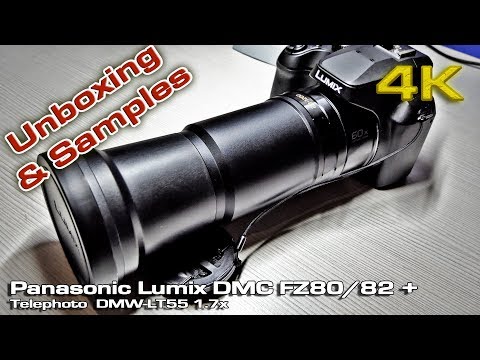 Panasonic Lumix DMC FZ80/82 + Telephoto DMW-LT55 1.7x