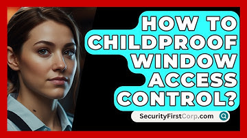 How To Childproof Window Access Control? - SecurityFirstCorp.com