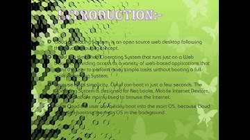 PPT-CLOUD  COMPUTING OPERATING SYSTEM