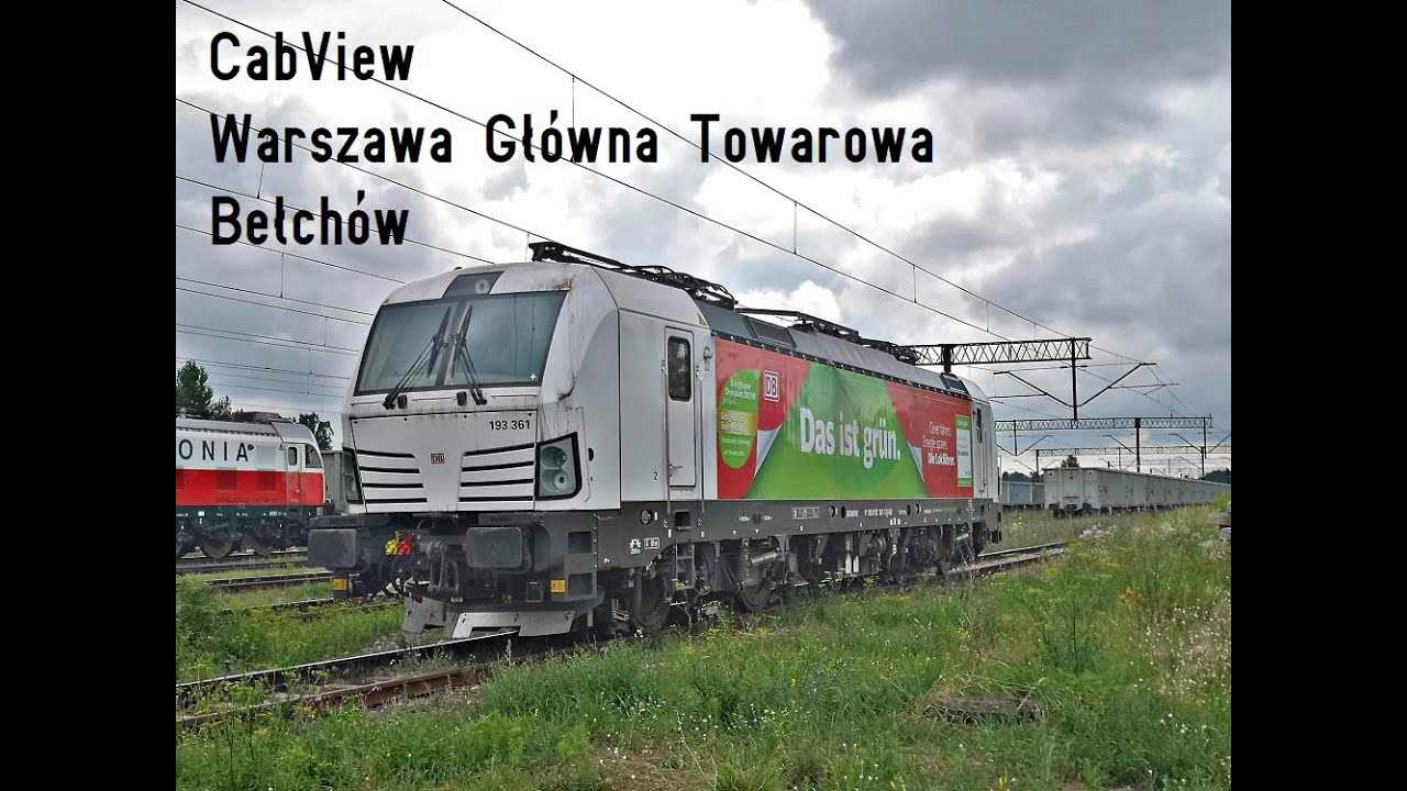 | CabView | Warszawa Główna Towarowa - Bełchów  -  X4EA – Paprykowe Filmy