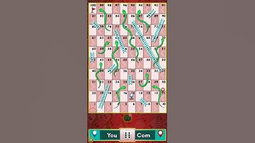 #shorts - Ludo King Snake and ladder game 2 Player🔥Saamp Sidi Game | साँप सीढ़ी | लूडो किंग #1