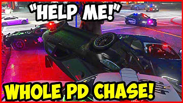 Tony Gets The WHOLE PD On Him In This Crazy Drug Run! | GTA 5 RP NoPixel