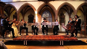 THARICE VIRTUOSI play J. Svendsen: String Octet - I. Allegro risoluto ben marcato