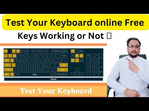 Keyboard Tester Online Keyboard Tester Laptop Keyboard Tester Software Test Keyboard Keyboard 