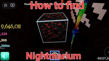 How to find Nightmarium in Azure Mines