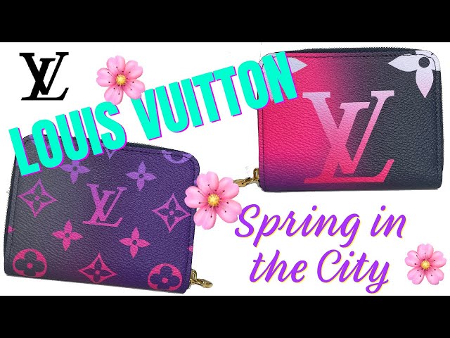 LOUIS VUITTON Monogram Giant Spring In The City Zippy Wallet Sunrise Pastel  | FASHIONPHILE