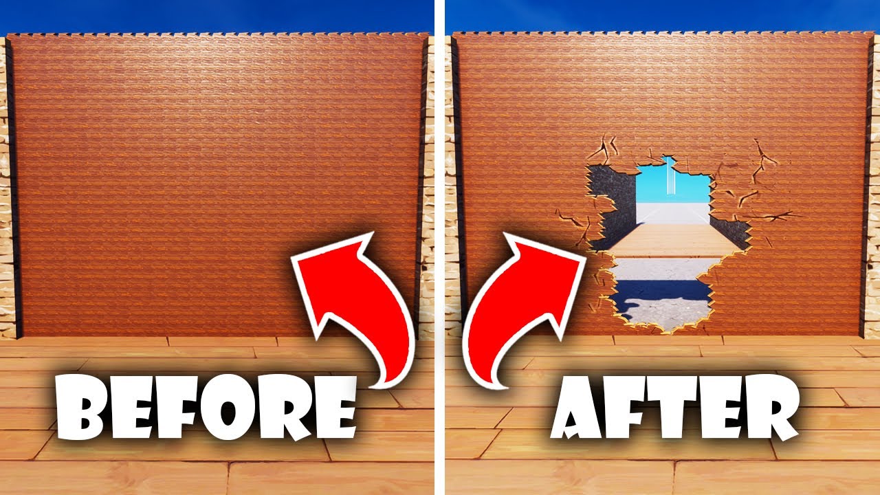 NEW Destructible Walls in Fortnite Creative! YouTube