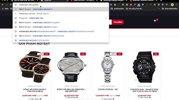 [Đồ án tốt nghiệp] - Website đồng hồ  - Review part n  + 1