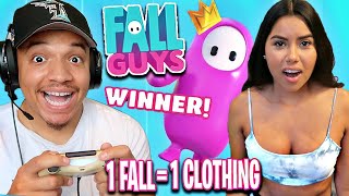 1 FALL=1 PIECE OF CLOTHING (Ultimate FALL GUYS Knockout Challenge)