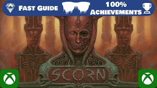 Scorn - New GamePass Game | Fast Achievements Guide | 1000GS