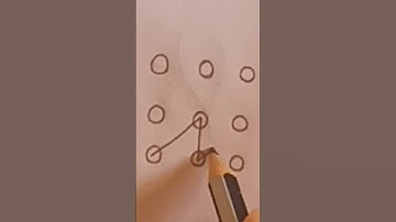 Phone pattern lock easy #shorts #drawing #KVH_DRAWING #phone #easy