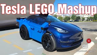 Building Tesla Model Y out of Legos 😂