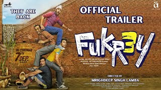 Fukrey 3|Official Trailer 2023 |Pulkit Samrat|Varun Sharma|Manjot Singh|Richa Chadha|Pankaj Tripathi