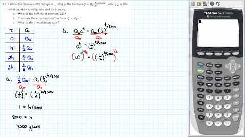1105 RP2 053 - Constructing and Using an Exponential Decay Model
