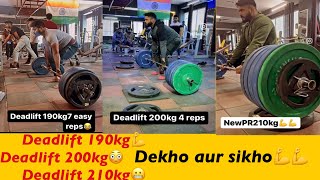 Deadlift 210 me injured hoty hoty bach gya😳😳😳😬😬😬😬😬😬