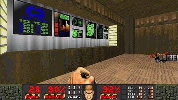 DOOM 2 - Anomaly Report (Map 14 - Fortress Floodgates): Ultra Violence 100% (PS5 Gameplay)