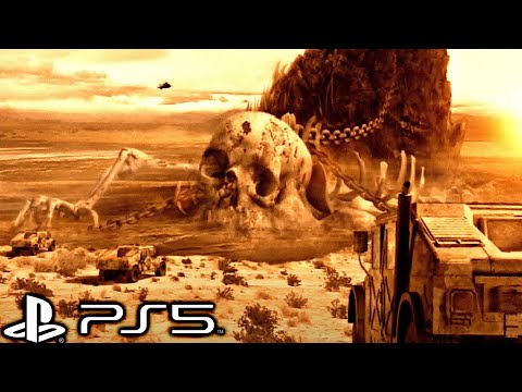 GOD OF WAR PS5 Modern Day Secret Cutscene Cronos & Kratos 4K ULTRA HD
