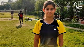 Palak Kohli's Homemade Badminton Court! | Paralympic Training During Lockdown | Paralympic Games