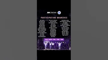 BTS Movie Week Tickets Now On Sale 