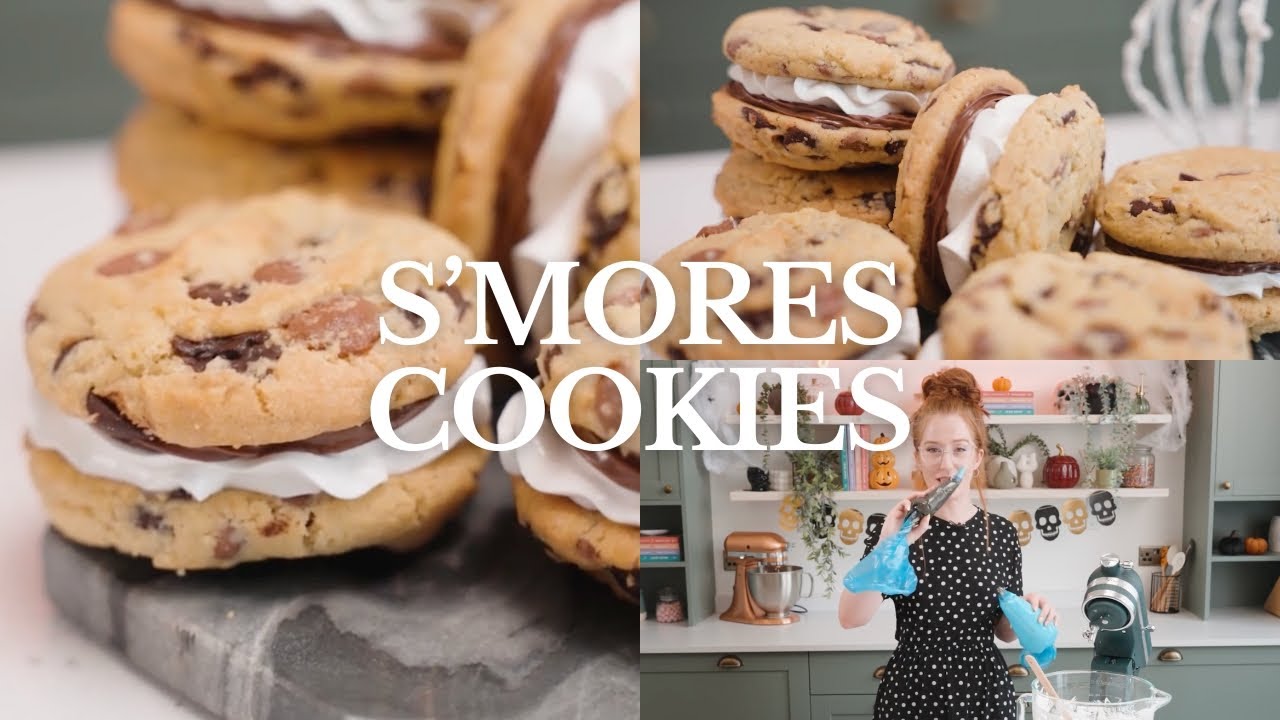 S'mores Cookies Recipe | Jane's Patisserie - YouTube