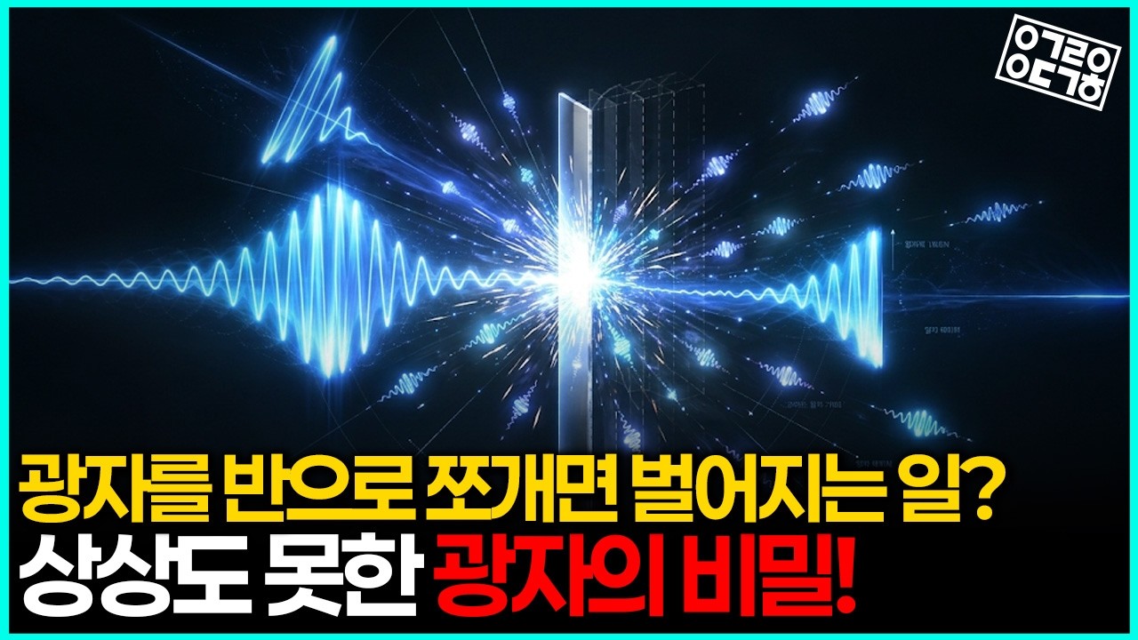 광자는 쪼갤 수 있을까? 광자를 쪼개면 벌어지는 일