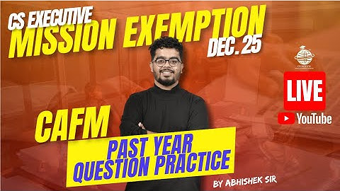 Part 8 CAFM Exam strategy for December 25 exam Must watch #cafm #stretegy