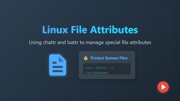 🔐 Protect Your Linux Files: Master File Attributes with chattr & lsattr!