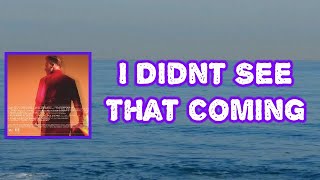 Video thumbnail of "Gary Barlow - I Didn’t See That Coming (Lyrics)"