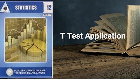 T test application ch 13 lec 28