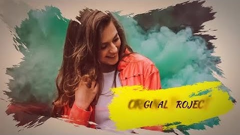 Brush Slideshow After Effects Templates