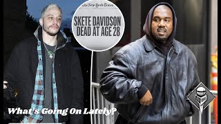 WHOA! Kanye West Shades Pete Davidson \& Kid Cudi Following Kim Kardashian \& Pete's  Breakup