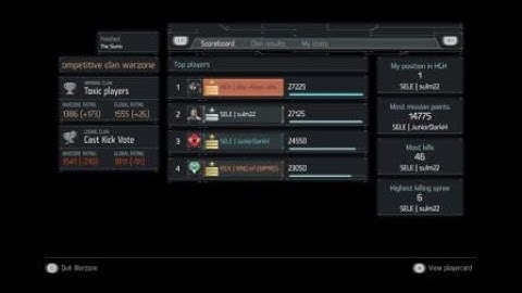KILLZONE™ SHADOW FALL Clan match vs KICK Comp