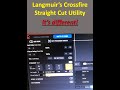 Straight Cut Utility on Langmuir Crossfire Plasma Table
