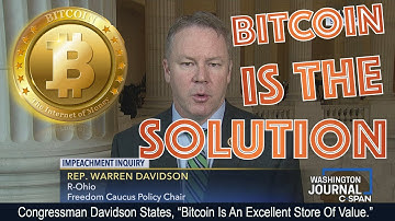 Congressmen Warren Davidson Reveals THE TRUTH ABOUT BITCOIN. This Altcoin To Go 5x and XRP 500+ Jobs