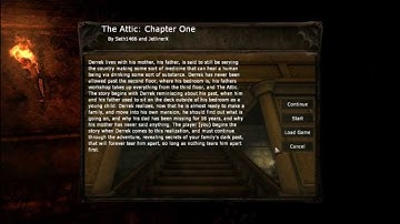 Amnesia: The Dark Decent - The Attic Chapter 1 Part 1