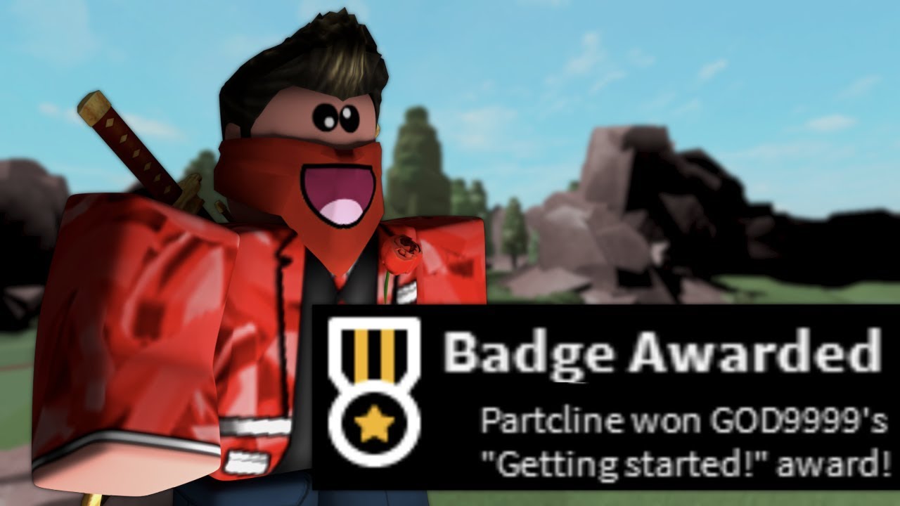 How To Award Badges Roblox Tutorial Youtube - how to make a badge on roblox studios 2019