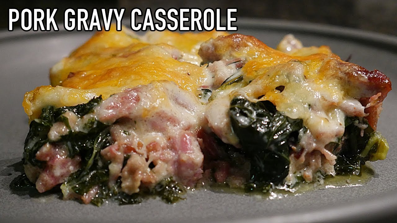 Keto Savage Kitchen Pork Gravy Casserole YouTube