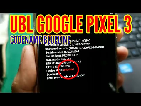 ONE MINUTES! UNLOCK BOOTLOADER ( UBL ) GOOGLE PIXEL 3