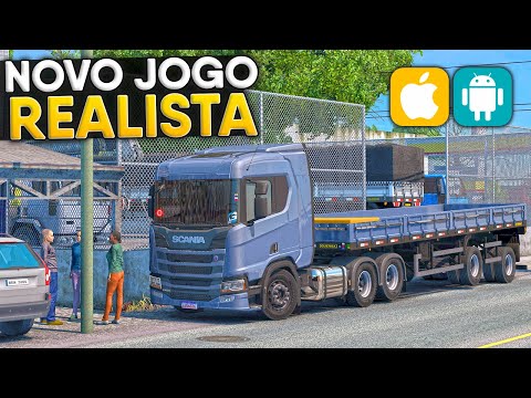 INCRÍVEL! Novo Jogo de Caminhões Ultra Realista Estilo ETS2