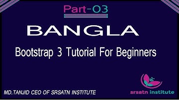 web designing Bangla part 8| bootstrap 3 part-03| learn bootstrap 3 easily