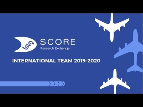 Introducing the IFMSA SCORE International Team 2019 2020