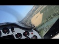 Полет (взлет и посадка) на самолете глазами пилота Tecnam P92-S / Flight by plane from the cockpit