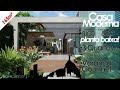 PROJETO DE CASA MODERNA | 165M² | LOTE 8 X 30M | 3 DORMITÓRIOS | PISCINA | VARANDA GOURMET